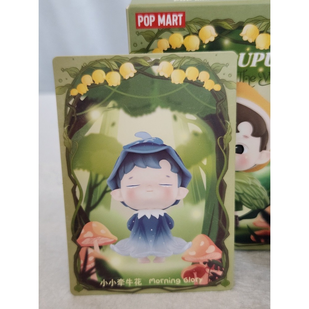 New POP MART HACIPUPU Adventures in the Woods Morning Glory Sealed Box Top Bag